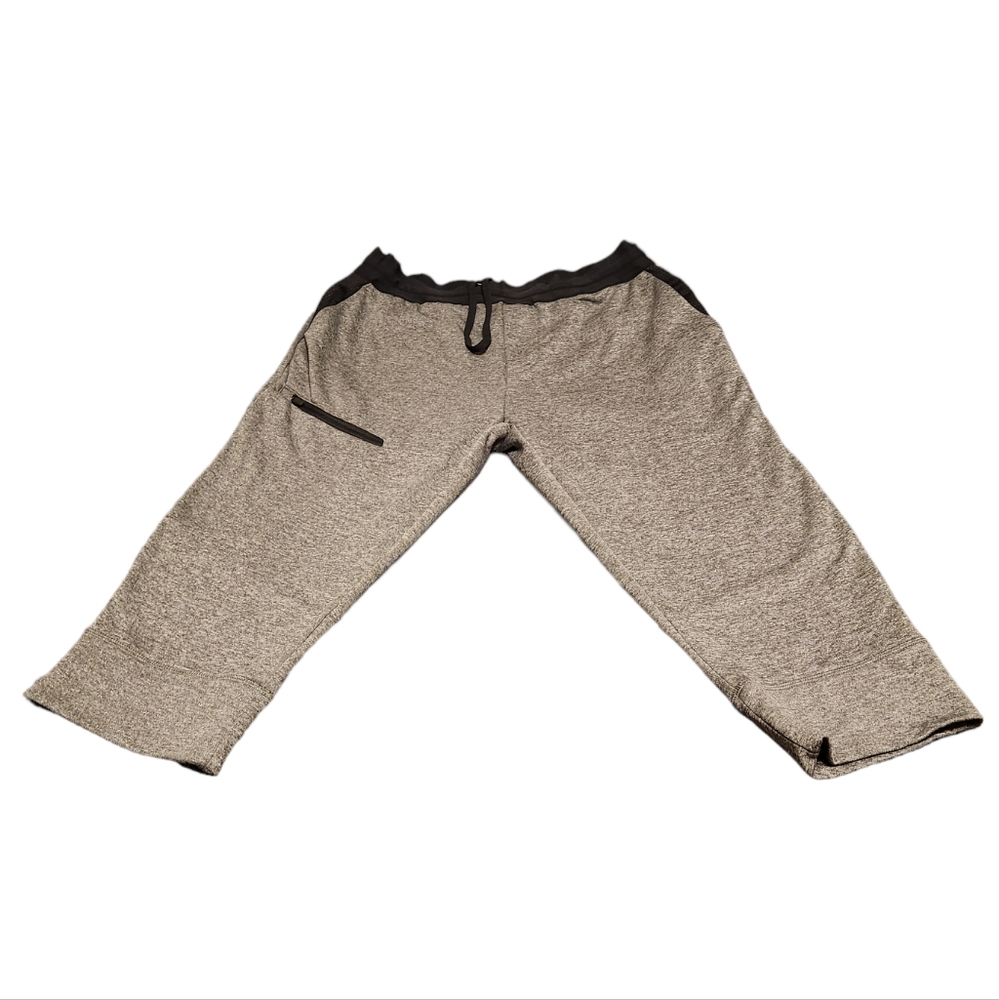 Men's Large 3/4 Length Gray Champion Joggers